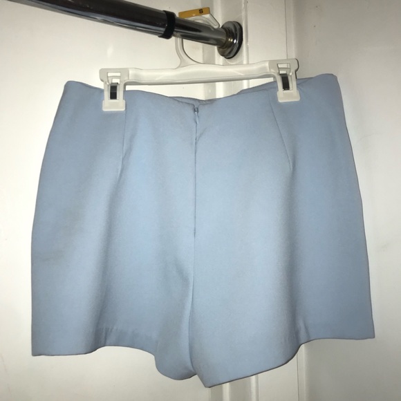 Light blue ZARA envelope skort - Picture 3 of 5